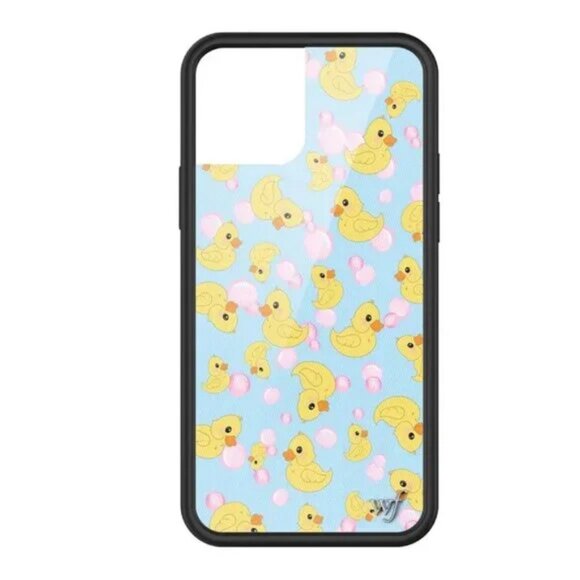*3 FOR $9* NEW Wildflower Urban Outfitter What The Duck Apple Iphone 12 Pro case - Picture 1 of 5